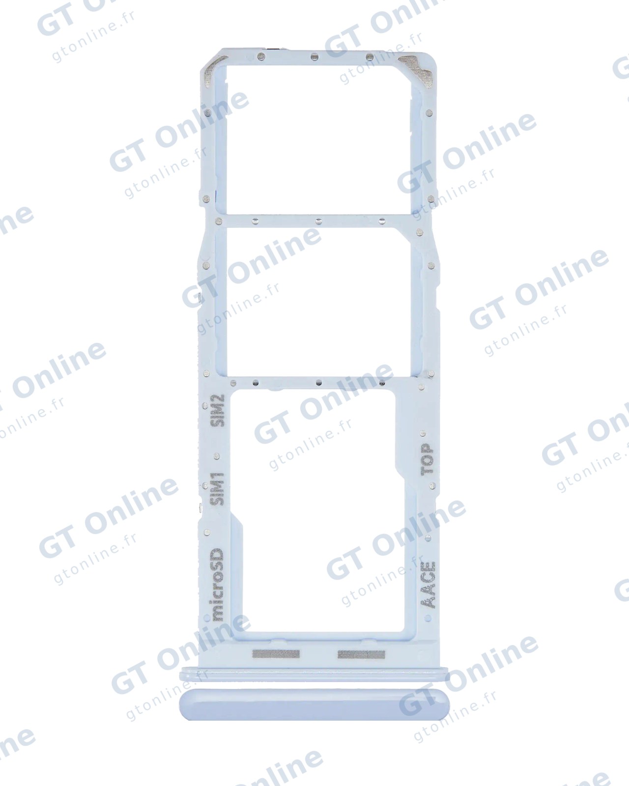 Tiroir SIM pour Samsung Galaxy A13 (A135 / 2022) (bleu)