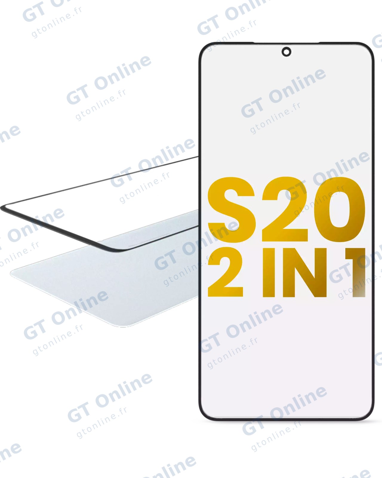 Vitre d’écran avec OCA pour Samsung Galaxy S20