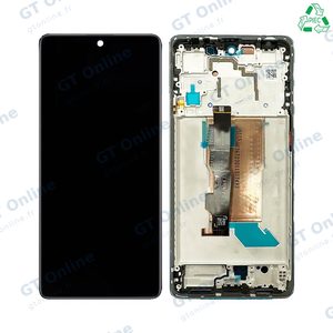 Écran Tactile Original Pulled avec Châssis (PIEC) Xiaomi POCO F5 5G Noir