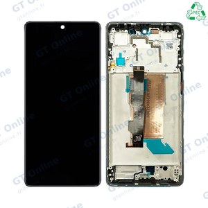 Écran Tactile Original Pulled avec Châssis (PIEC) Xiaomi POCO F5 5G Noir