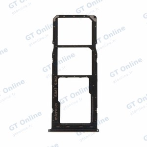 Tiroir Sim Premium Samsung Galaxy A50 A505 Noir