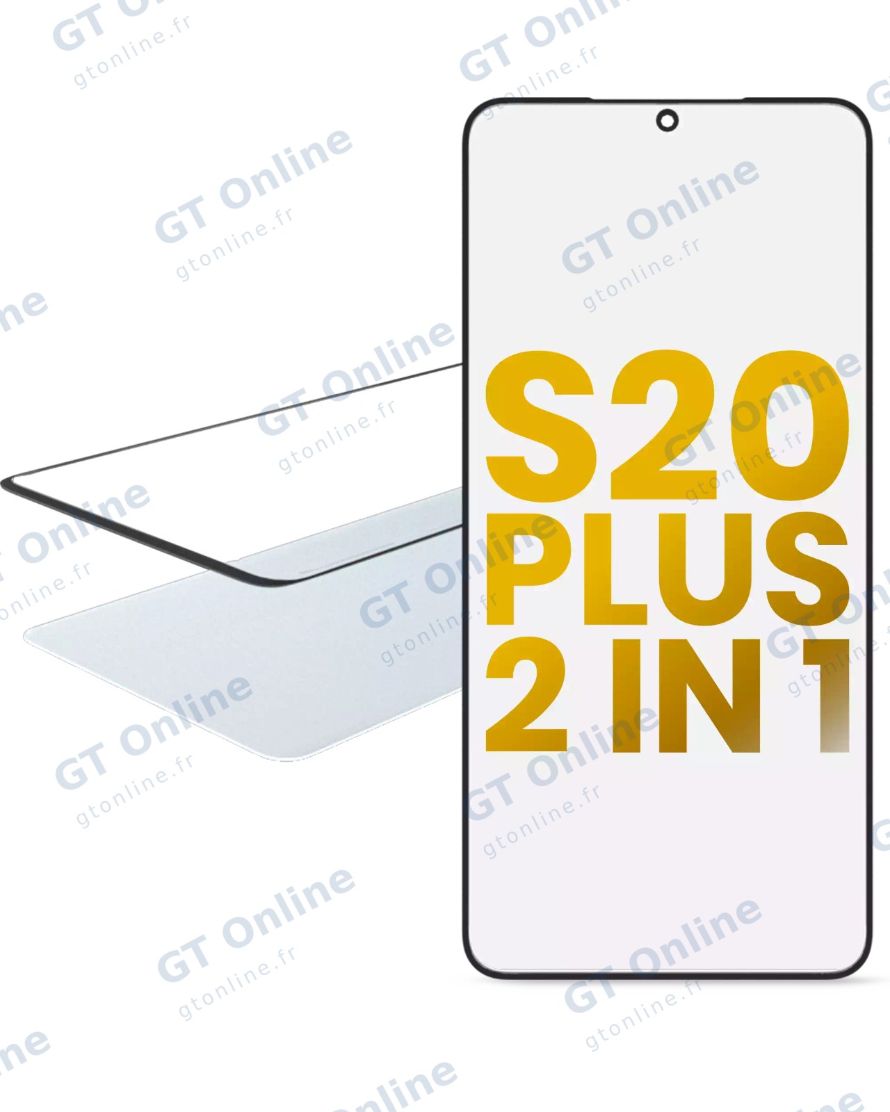 Vitre d’écran avec OCA pour Samsung Galaxy S20 Plus