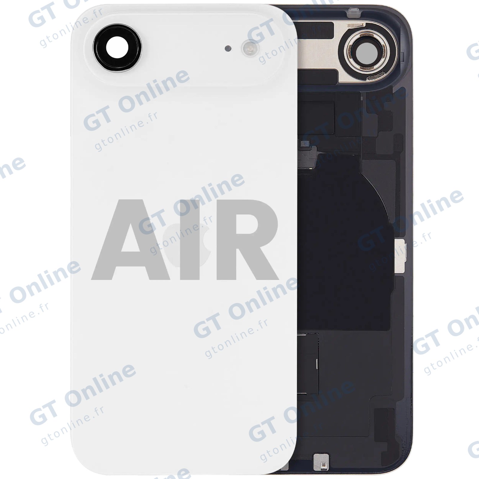 Vitre arrière pour Apple iPhone Air (origine d'occasion — grade A, Cloud White)