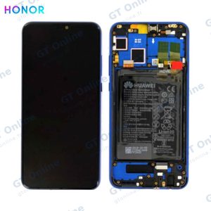 Bloc Écran Complet avec Châssis et Batterie Original Honor 8X 02352EAQ Bleu