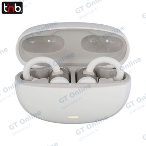 Écouteurs Bluetooth T'nb Conduction Aérienne & Micro Anti-Vent EBNRGZENBG Beige