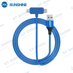 Câble Recovery pour iOS Sunshine iSOFT IS-006 pour iPhone & iPad (Flashing et Data)