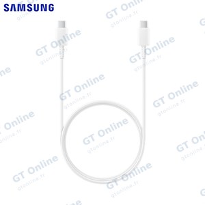 Câble Data USB-C vers USB-C Samsung EP-DA705BWEGWW (1m) Blanc