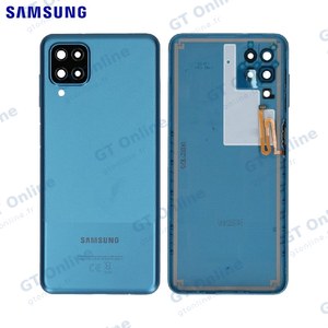 Cache Arrière Original Samsung Galaxy A12 A125 GH82-24487C Bleu