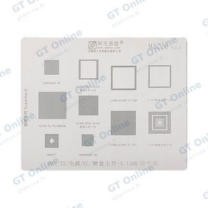 Pochoir Rebillage pour BGA MacBook AMAOE MAC6