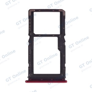 Tiroir Sim Premium Xiaomi Redmi Note 7 Rouge