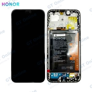 Bloc Écran Complet avec Châssis et Batterie Original Honor X8C 0235AMXP Noir Minuit