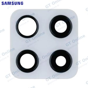 Lentille Original Samsung Galaxy A42 5G A426 GH64-08249B Blanc Prismatique