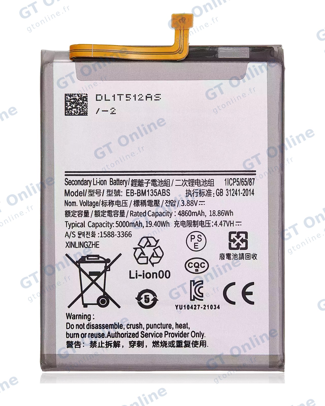Batterie pour Samsung Galaxy M13 (M135 / 2022)