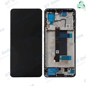 Écran Tactile Original Pulled avec Châssis (PIEC) Xiaomi Redmi Note 13 Pro+ 5G Blanc Clair de Lune
