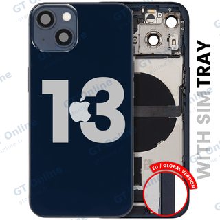 Châssis pour Apple iPhone 13 (version EU, origine d'occasion — grade A, minuit)
