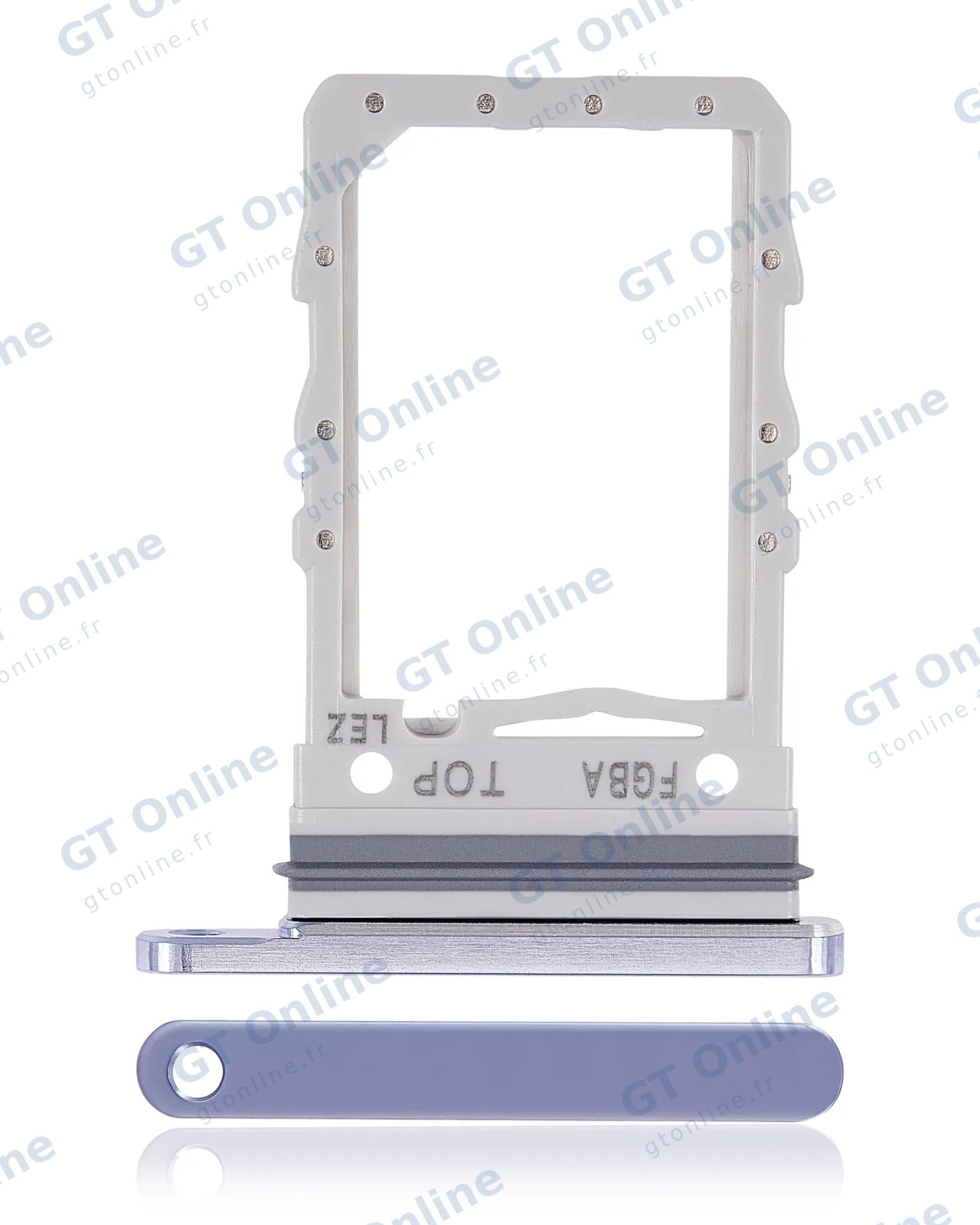 Tiroir SIM pour Samsung Galaxy Z Flip 4 5G (F721) (bleu)