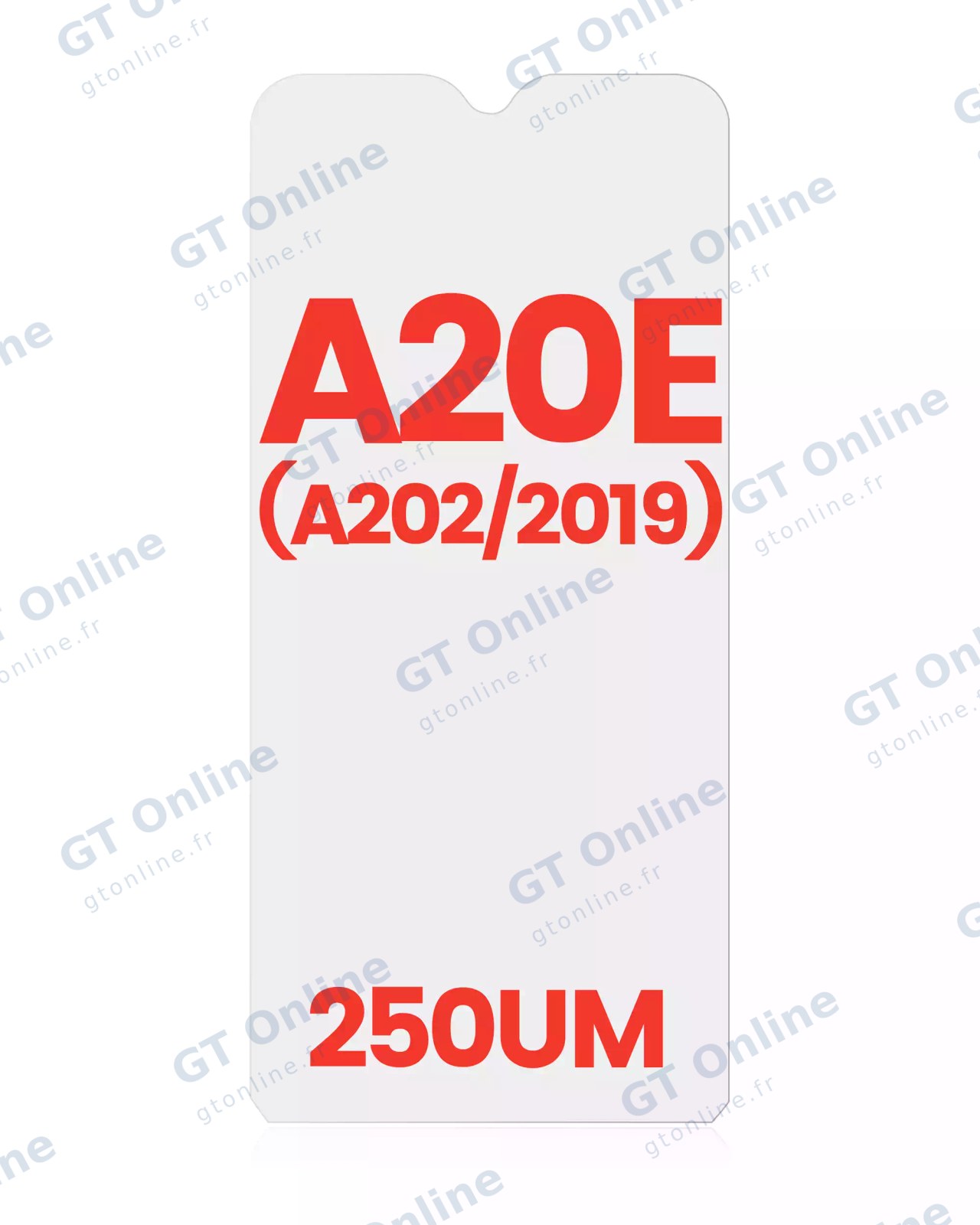 Film OCA pour Samsung Galaxy A20E (A202 / 2019) (lot de 10, 250 µm)