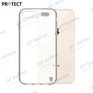 Pack de 10 Coques Silicone PROTECT pour Apple iPhone 7 Plus/iPhone 8 Plus Bulk Transparent