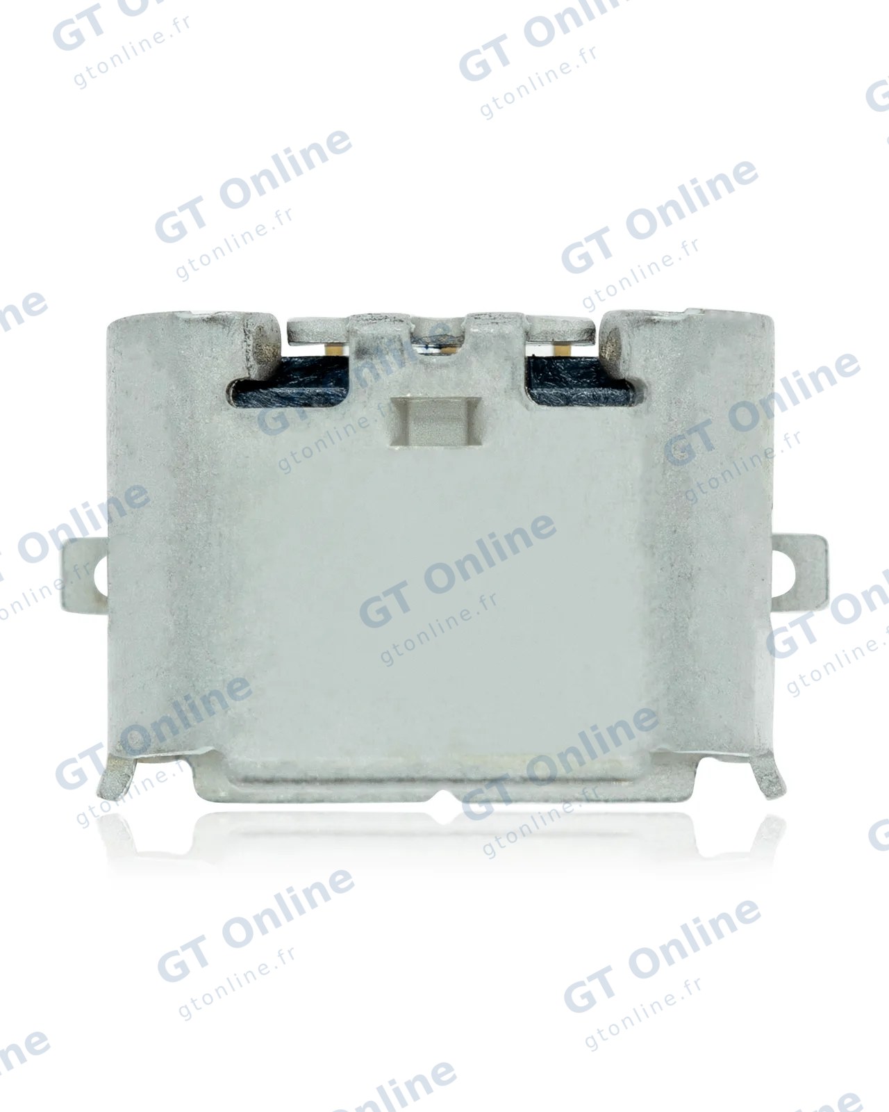 Connecteur de charge à souder — format Micro B, 5 broches, 2 points de fixation (C023)