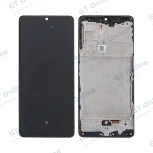 Écran Tactile Oled avec Châssis Samsung Galaxy A42 5G A426 Noir