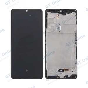 Écran Tactile Oled avec Châssis Samsung Galaxy A42 5G A426 Noir