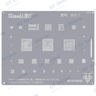 Outillage pour Huawei P8 / P9 Lite / Honor Y5 / 4X / 4C / 5A / 5C (HI 6220 / 6250 / MSM8952) CPU Universal Series (Qianli)