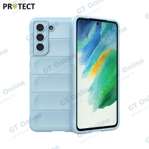 Coque de Protection IX008 PROTECT pour Samsung Galaxy S21 FE G990 Bleu Clair