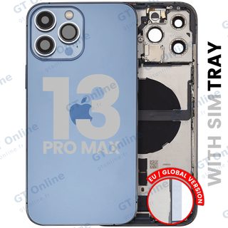 Châssis pour Apple iPhone 13 Pro Max (version EU, origine d'occasion — grade B, Sierra Blue)