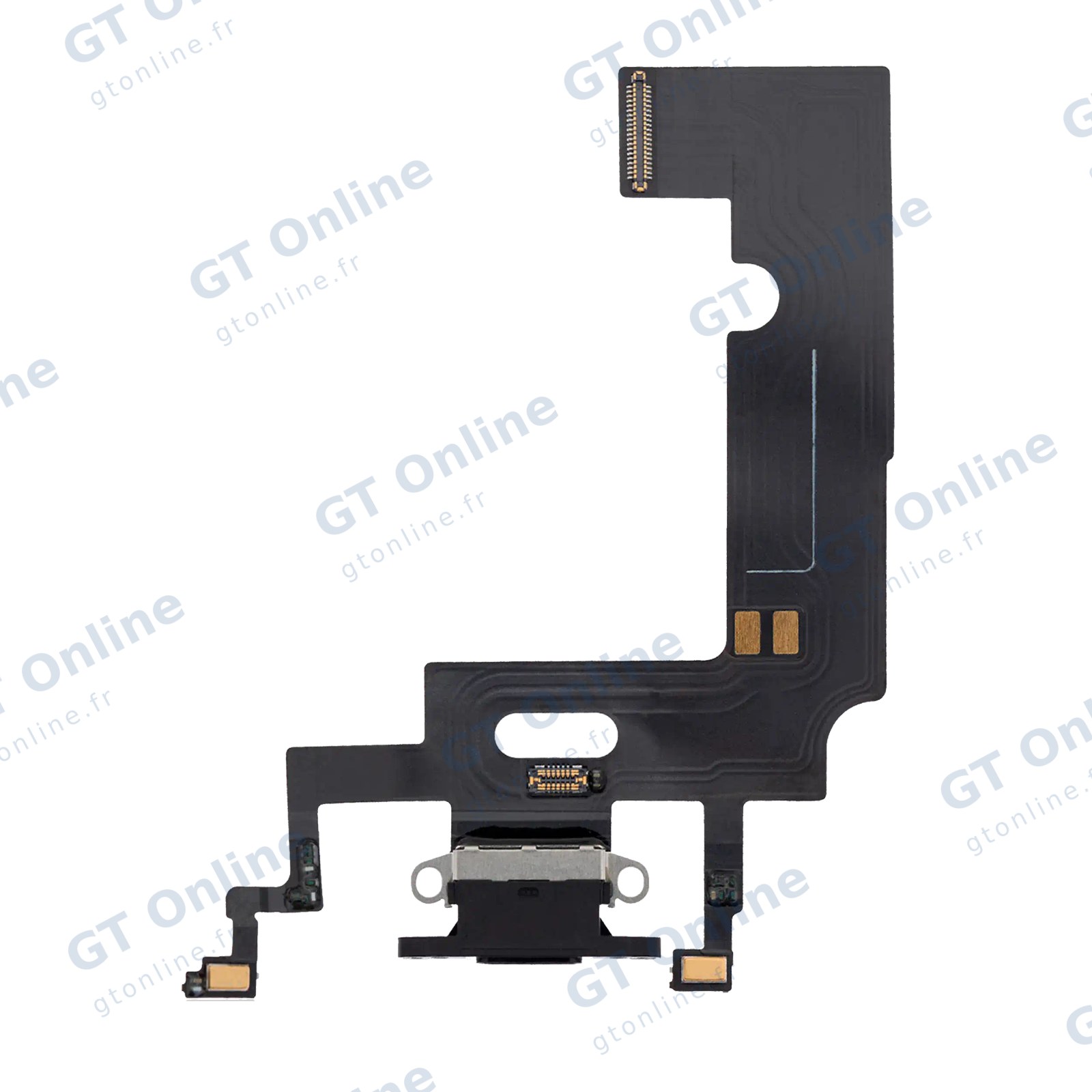 Dock de charge pour Apple iPhone XR (noir) — Nappe de connecteur de charge