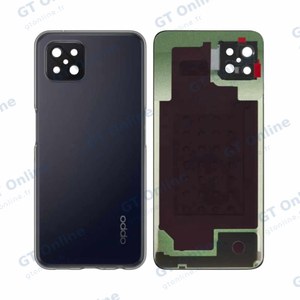 Cache Arrière Premium OPPO Reno 4 Z 5G Encre Noire