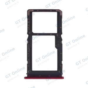 Tiroir Sim Premium Xiaomi Redmi 7 Rouge Lunaire