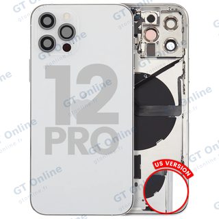 Châssis pour Apple iPhone 12 Pro (version US, origine d'occasion — grade A, argent)