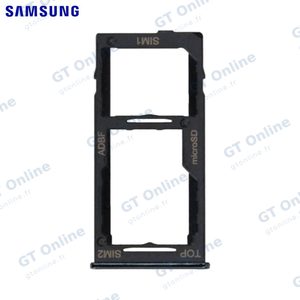 Tiroir SIM Original Samsung Galaxy A42 5G A426 GH64-08247A Noir Prismatique