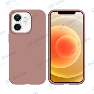 Coque Silicone Compatible pour Apple iPhone 12 Mini (#06) Rose