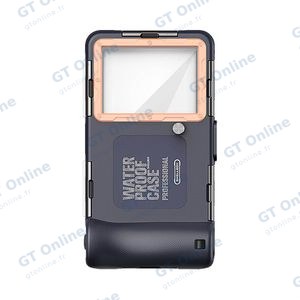 Coque Étanche pour Smartphone Universelle Bleu