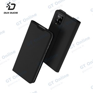 Housse de Protection Skin Pro Dux Ducis pour Samsung Galaxy A12 A125/Galaxy M12 M127 Noir