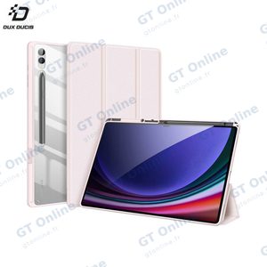 Housse de Protection Toby Dux Ducis pour Samsung Galaxy Tab S9 Ultra Wi-Fi X910/Galaxy Tab S9 Ultra 5G X916 Rose