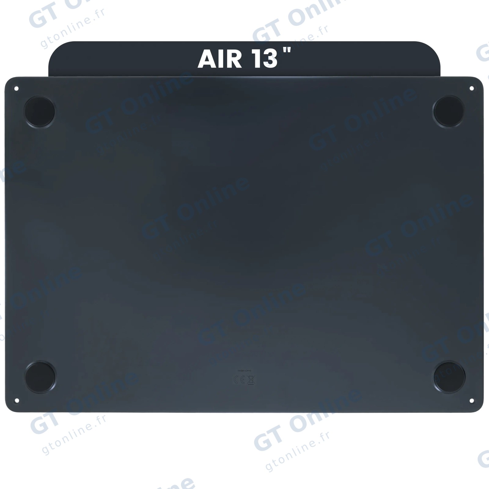 Coque inférieure pour Apple MacBook Air 13" A3449 (2026) (origine, minuit)