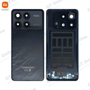 Cache Arrière Original Xiaomi Poco F6 Pro 5G 5600280N1100 Noir