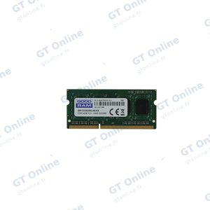 Barrette de RAM Goodram 4GB PC3-10600 SODIMM DDR3 (1333MHz CL9 512×8 1,5V) GR1333S364L9S/4G