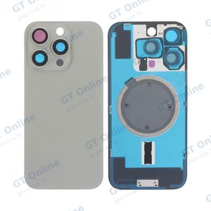 Cache Arrière Premium Apple iPhone 16 Pro (Without Parts) Titane Naturel