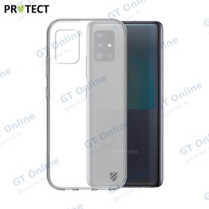Coque Silicone PROTECT pour Samsung Galaxy A51 5G A516 Transparent