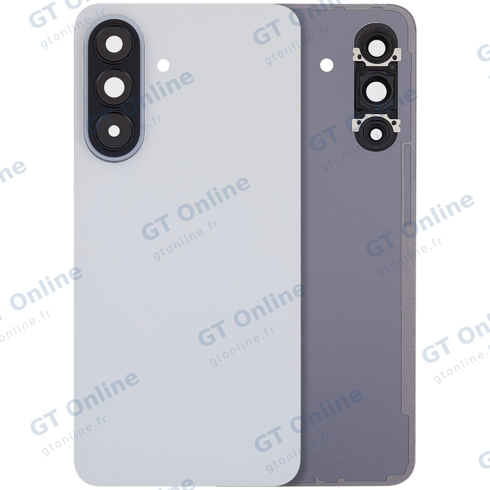 Vitre arrière pour Samsung Galaxy A37 5G (A376 / 2026) (sans logo, compatible premium, blanc)