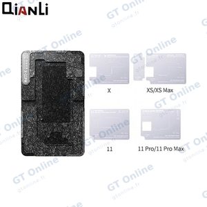Plateforme de Rebillage QianLi MEGA-IDEA avec Kit de Pochoirs iPhone X & 11 Series