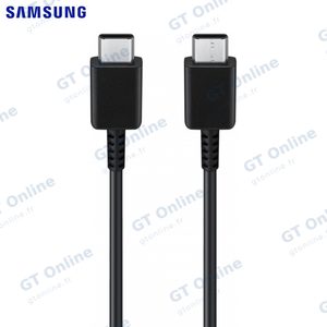 Câble Data USB-C vers USB-C Samsung EP-DW767JBE 25W 3A GP-TOU021RFCBW (1.8m) Bulk Noir
