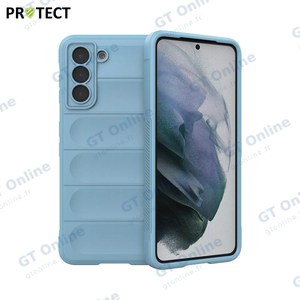 Coque de Protection IX008 PROTECT pour Samsung Galaxy S21 5G G991 Bleu Clair