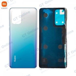Cache Arrière Original Xiaomi Redmi Note 10S 55050000Z49T Bleu Ocean