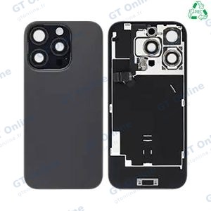 Cache Arrière Aftermarket (PIEC) Apple iPhone 16 Pro Titane Noir