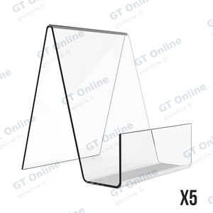 Support Tablette pour Vitrine (x5)