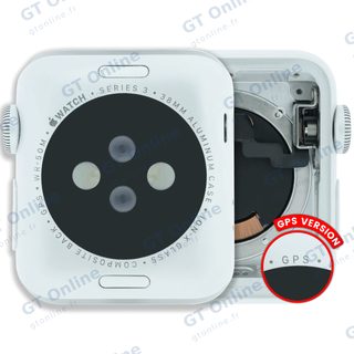 Châssis pour Apple Watch Series 3 (38MM) (occasion d'origine — grade A, version GPS, Aluminum / Silver)